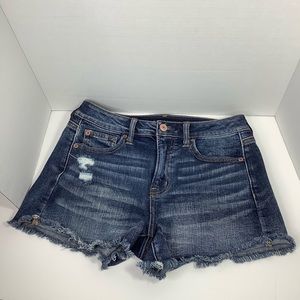 American eagle distressed shorts